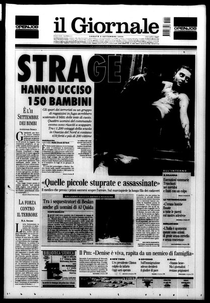 Il giornale : quotidiano del mattino